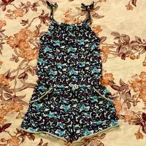Girl’s Butterfly Romper